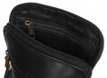 Luxus bőr 1113-NDM táska BLACK