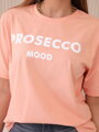 Sárgabarack színű póló PROSECCO MOOD 9666