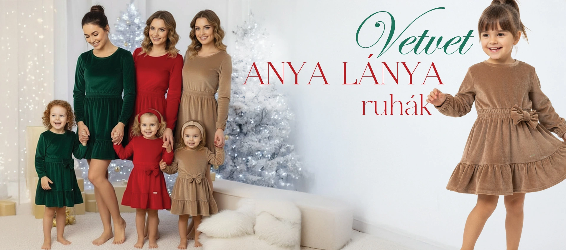 MAMA A DCERA VELVET SATY