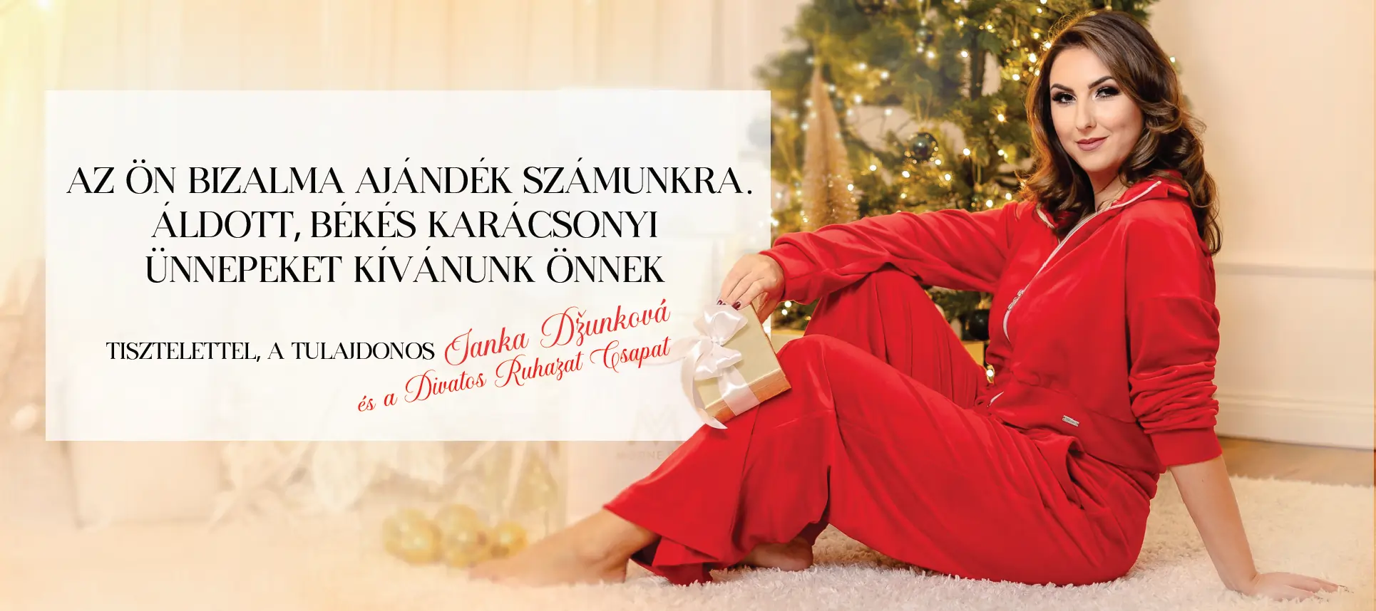 VIANOČNÉ POĎAKOVANIE HU