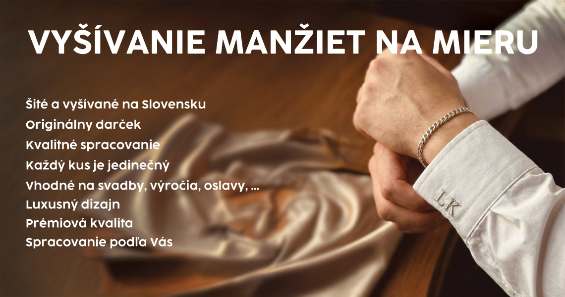 Haft mankietów na wymiar