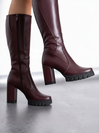 cizmy-damske-kozene-bordove cizmy-damske-kozene-bordove