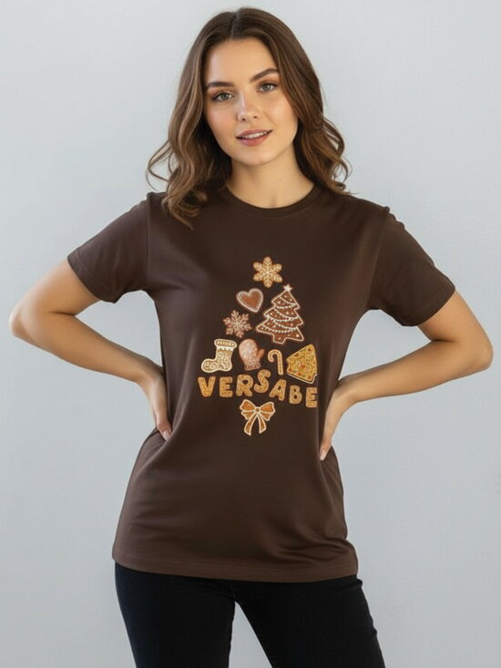 damske-hnede-vianocne-tricko-pernik