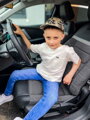 Sima fehér póló rövid ujjal