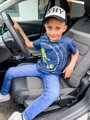 Kisfiús póló sötétkék színben