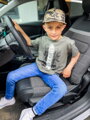 Stílusos rövid ujjú póló zöld színben