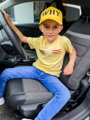 Chłopięca koszulka TOMMY LIFE żółta