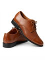 Chlapčenské spoločenské topánky 158K hnedé