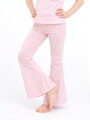 Detské ružové zvonové bavlnené legíny VSB BELLSY