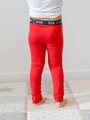 LIZZY VSB piros lány leggings