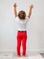LIZZY VSB piros lány leggings