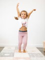 Lányos leggings LIZZY VSB babarózsaszín