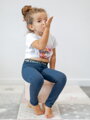 Lányok leggings LIZZY VSB petróleum