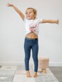 Lányok leggings LIZZY VSB petróleum