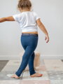 Lányok leggings LIZZY VSB petróleum