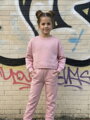Dievčenská babypink croptop mikina VSB IWY
