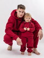 Gyerek melegítőszett VSB KIDS bordó