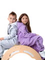 Gyerek melegítő szett VSB KIDS lila színben