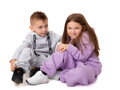 Gyerek melegítő szett VSB KIDS szürke