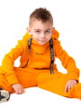 Gyerek melegítő szett VSB KIDS narancssárga