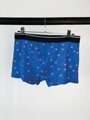 Pánske modré boxerky s palmami 