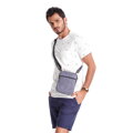 Férfi bőr CROSSBODY táska1115-TGH navy