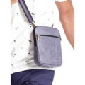 Pánska kožená CROSSBODY taška 1115-TGH navy