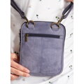 Férfi bőr CROSSBODY táska1115-TGH navy