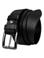 Męski skórzany pasek RPM-36-PUM black