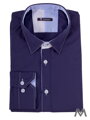 Férfi ing slim fit vágás VS-PK 1741 sötétkék