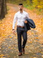 Hand Made Férfi ing slim fit vágásban - VS-PK-1709