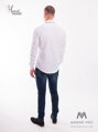 VERSABE Luxus férfi fehér sport elegáns ing SLIM FIT VÁGÁS VS-PK-1710