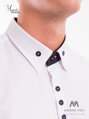 VERSABE Luxus férfi fehér sport elegáns ing SLIM FIT VÁGÁS VS-PK-1710