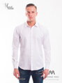 VERSABE Klasszikus fehér, enyhén fényes ing  SLIM FIT vágásban VS-PK-1714