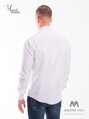 VERSABE Klasszikus fehér, enyhén fényes ing  SLIM FIT vágásban VS-PK-1714