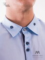 VERSABE Halványkék sportos férfi ing  VS-PK1718