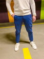 Sötétkék férfi mackónadrág TOMMY LIFE