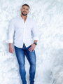 VERSABE Fehér klasszikus matt ing SLIM FIT vágásban - VS-PK-1713