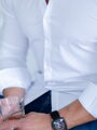 VERSABE Fehér klasszikus matt ing SLIM FIT vágásban - VS-PK-1713