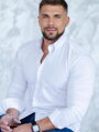VERSABE Fehér klasszikus matt ing SLIM FIT vágásban - VS-PK-1713