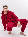 VSB CLASSIC bordó modern férfi melegítőszett