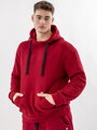 VSB CLASSIC bordó modern férfi melegítőszett