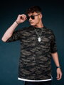 Oversize férfi trikó VSB ARMY zöld színben
