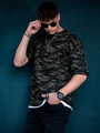 Oversize férfi trikó VSB ARMY zöld színben