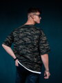 Oversize férfi trikó VSB ARMY zöld színben