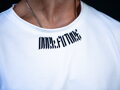Rövid ujjú férfi póló VSB DARK FUTURE white