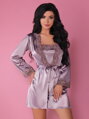 Női köntös JACQUELINE VIOLET lila színben
