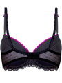Melltartó Fifii Black push-up