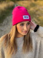 Női sapka VSB BEANIE rózsaszín
