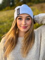 Stílusos modern unisex VSB BEANIE COLLECTION sapka szürke